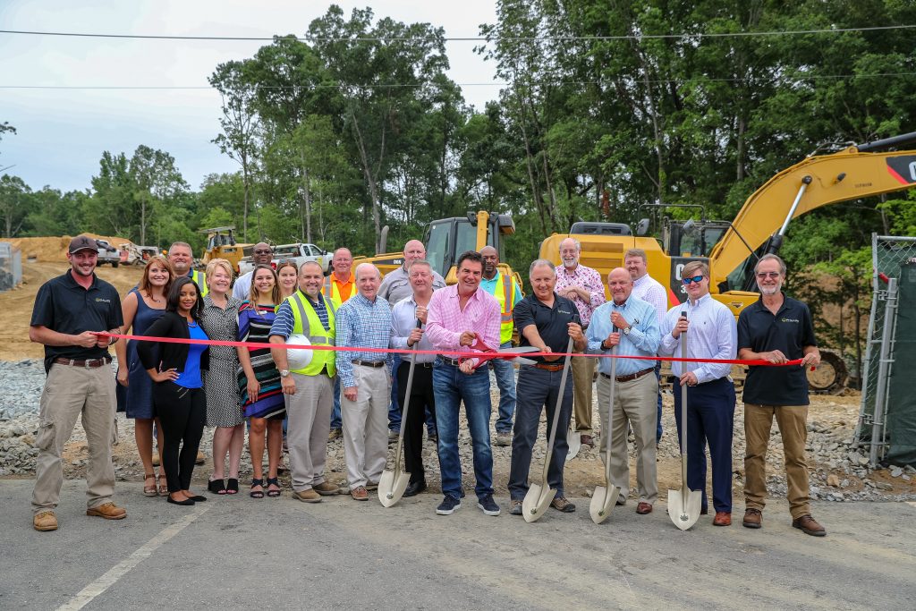 ground breaking group photo