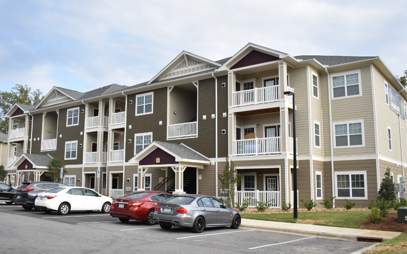 exterior of apartment building | Phillips Mallard Creek